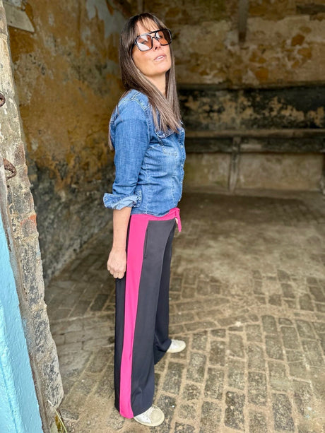 Tempest Pant Black/Magenta