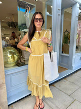 Wisteria Maxi - Mustard