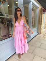 Dahlia Maxi Dress - Pink