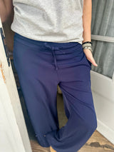 Tempest Pant - Navy With Navy Sequin