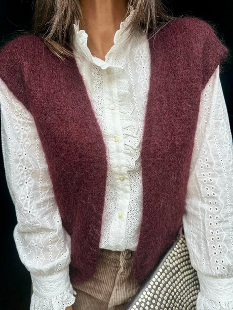 Seren Gilet - Cherry