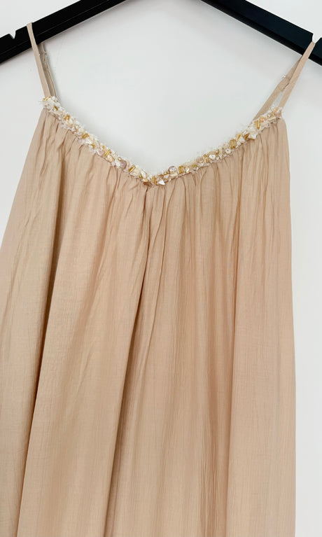 Virelle Dress - Beige