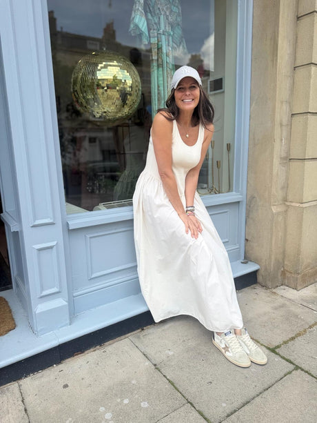April Dress - Cream