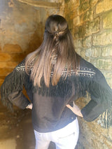 Dallas Denim Jacket Black