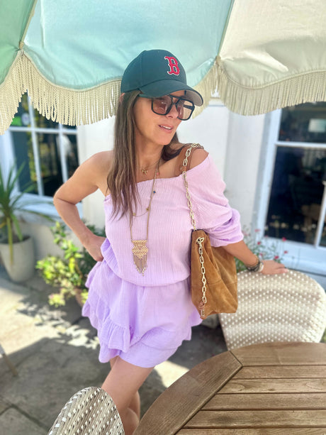 Fun Romper Lilac