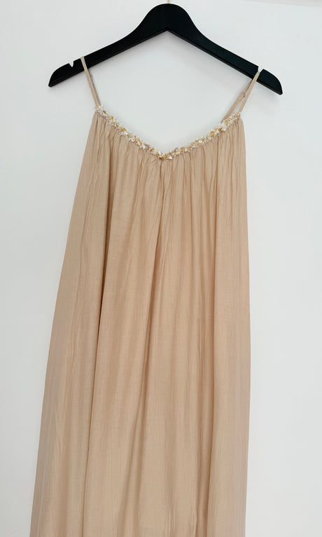 Virelle Dress - Beige