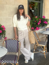 Lucie Lightweight Knit - Cream