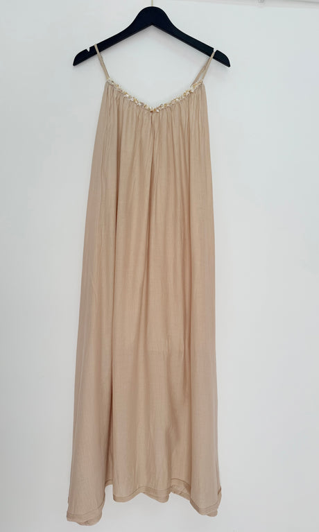 Virelle Dress - Beige