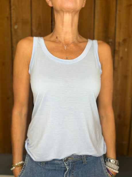 Long Island Tank - Sky Blue