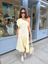 Eddie One Shoulder Midi Dress
