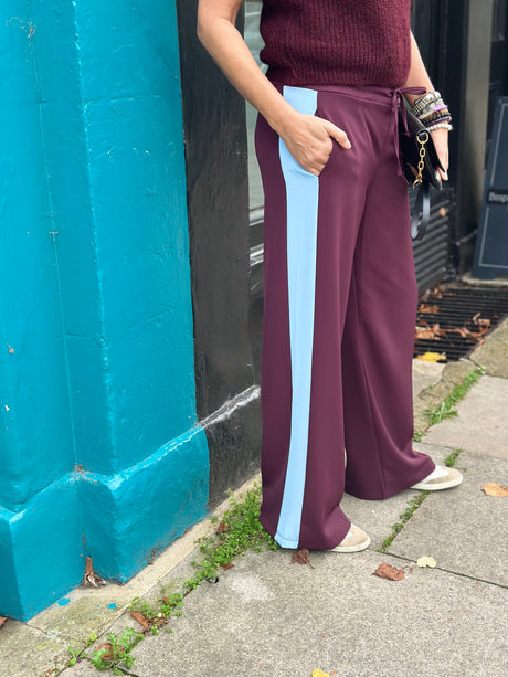 Tempest Pant - Cherry & Blue
