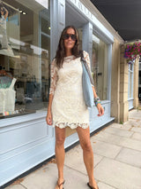 Riley Crochet Mini Dress