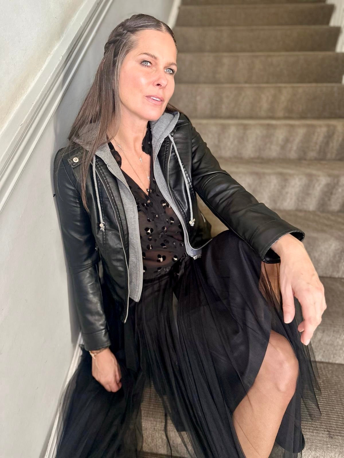 Tessa Tulle Skirt Black
