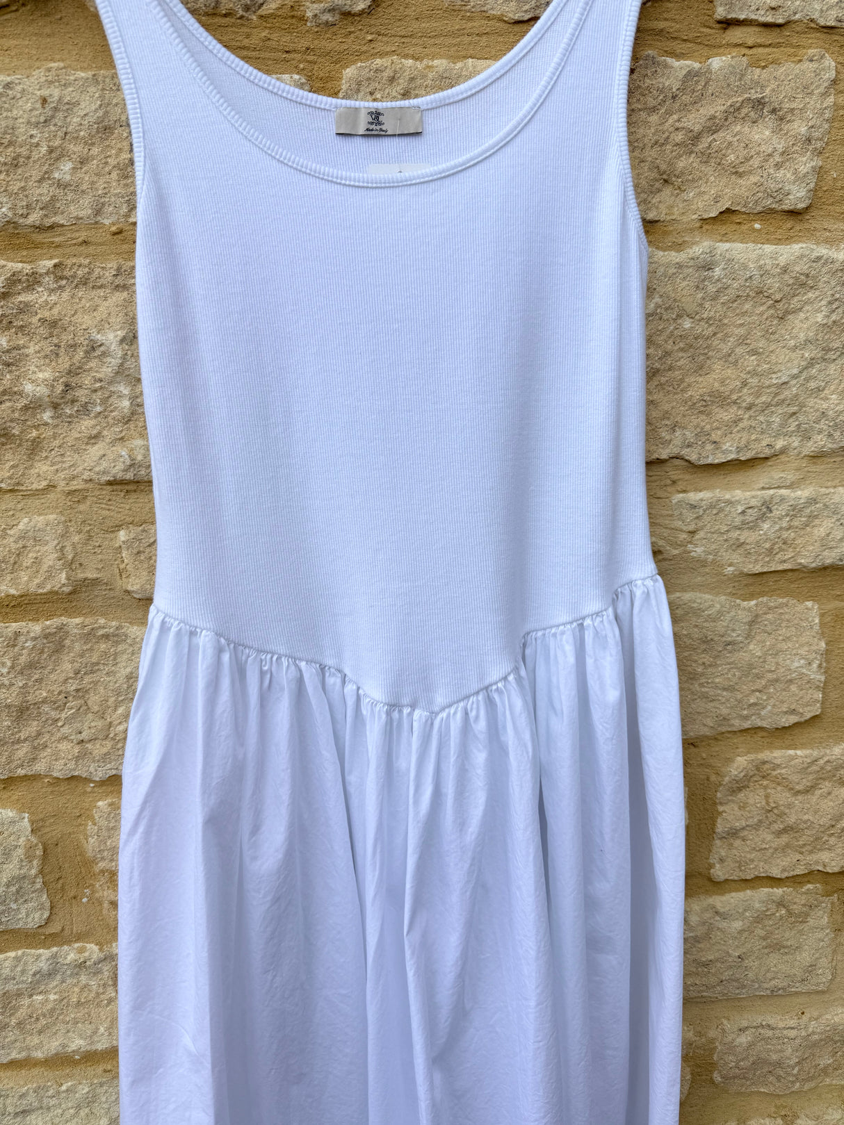 April Dress - White