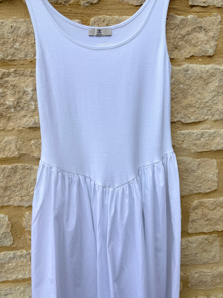April Dress - White
