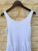 April Dress - White
