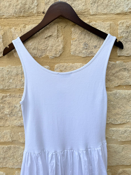 April Dress - White