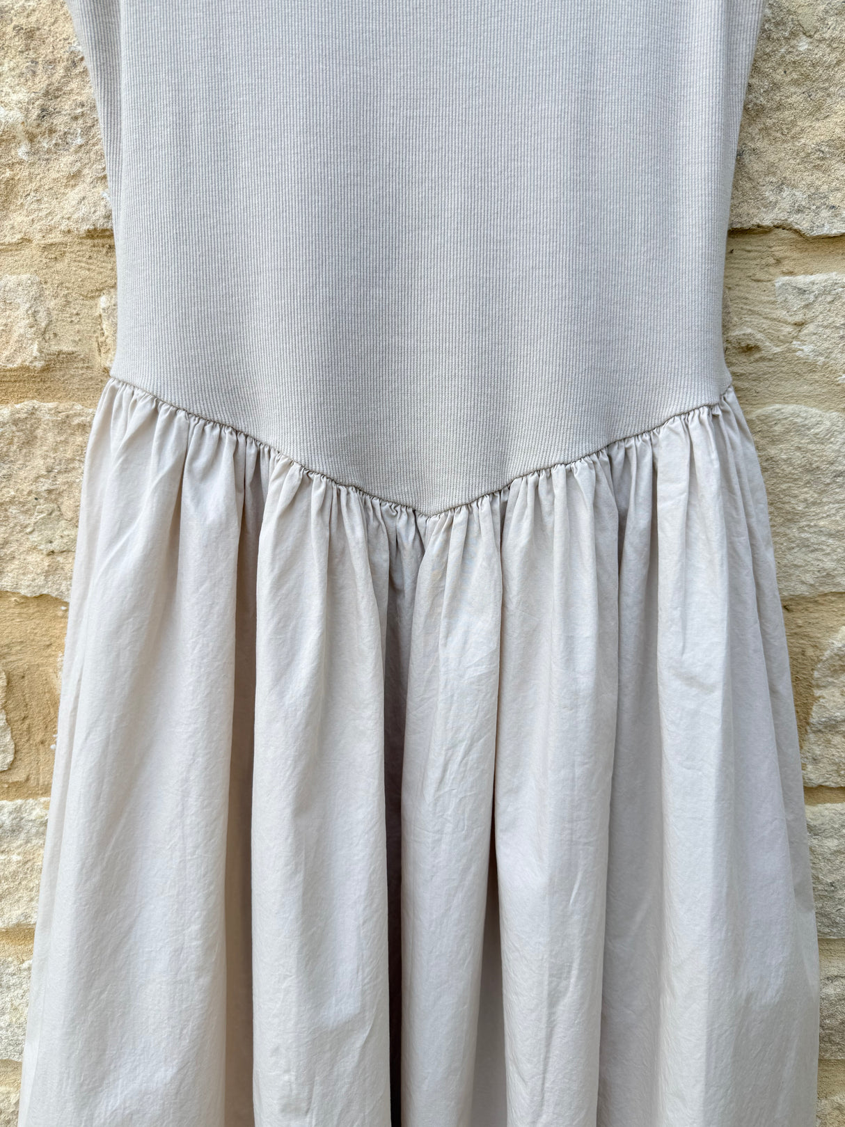 April Dress - Beige