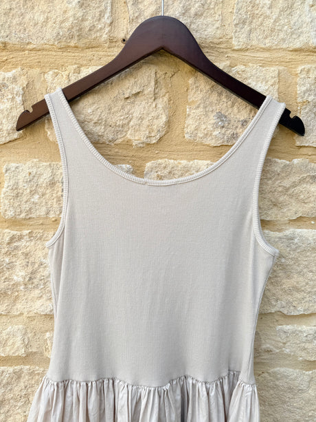 April Dress - Beige