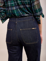 Crush Wide Leg Indigo Wash