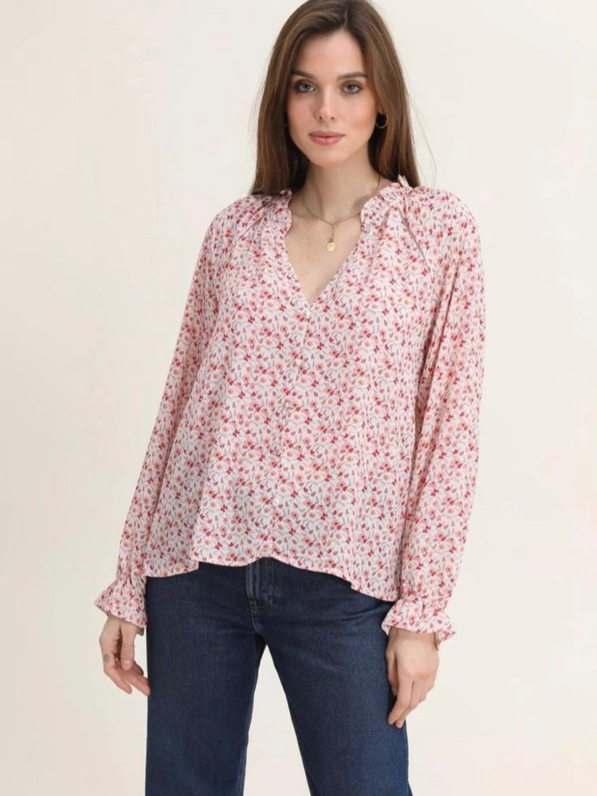 Sunny Blouse - Blush