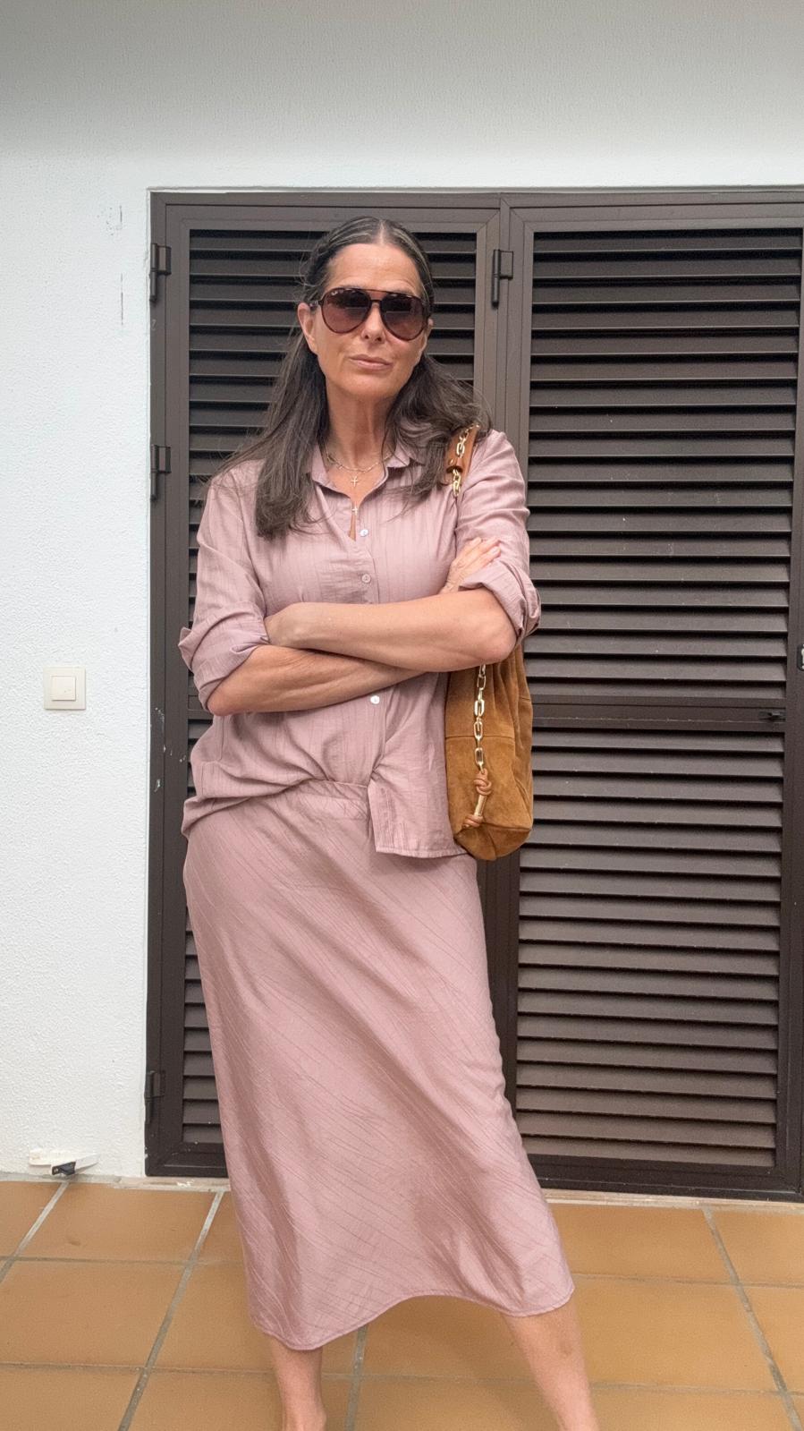 Jessie Blouse - Dusky Pink