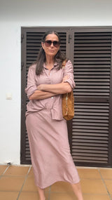Jessie Blouse - Dusky Pink