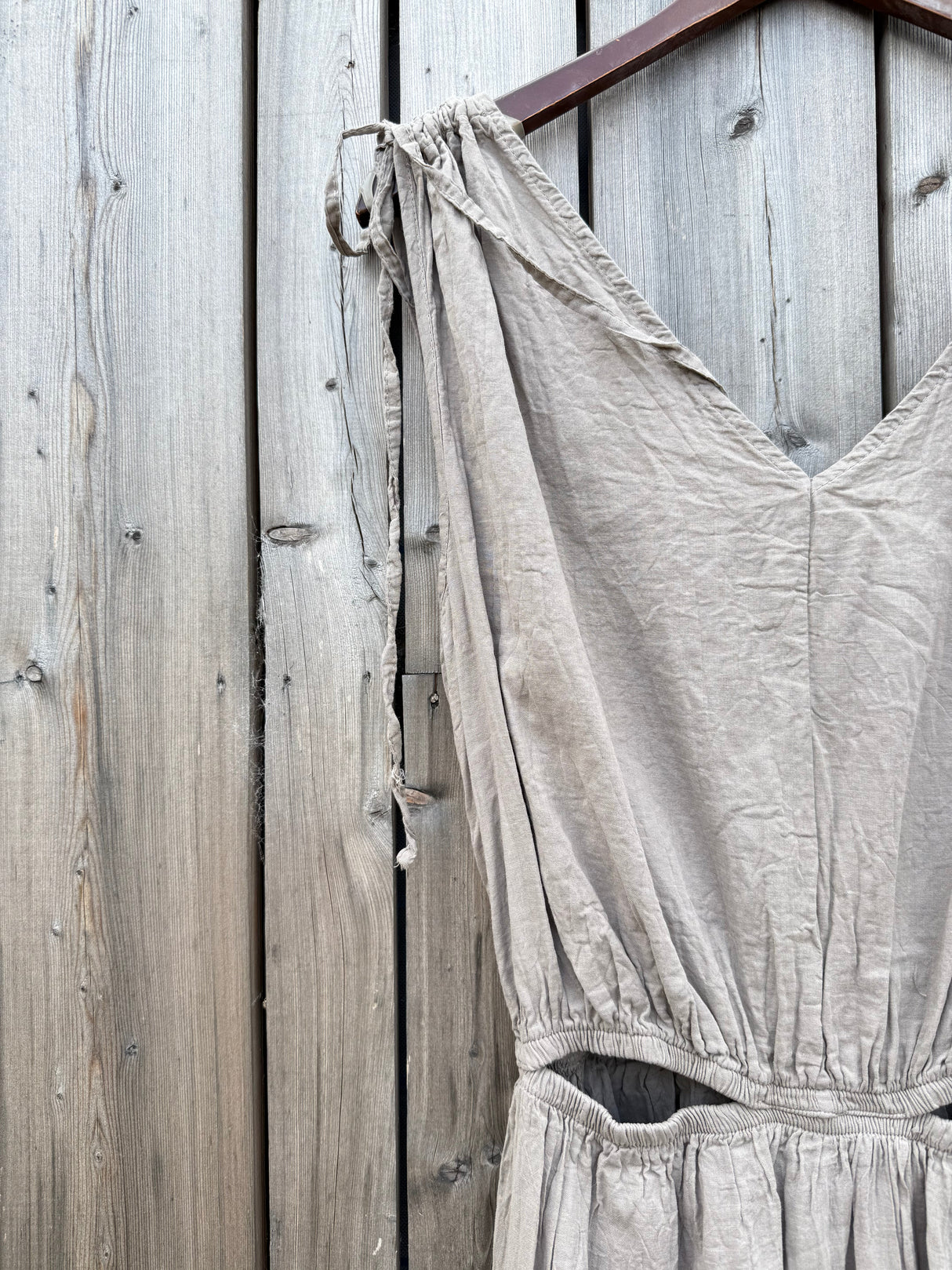 Zahra Cut Out Maxi - Slate