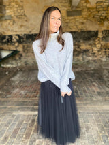 Tessa Tulle Skirt Black