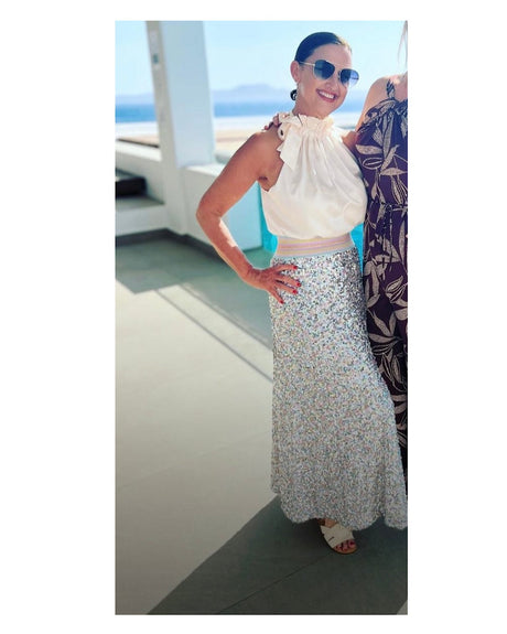 Seline Sequin Skirt Multi