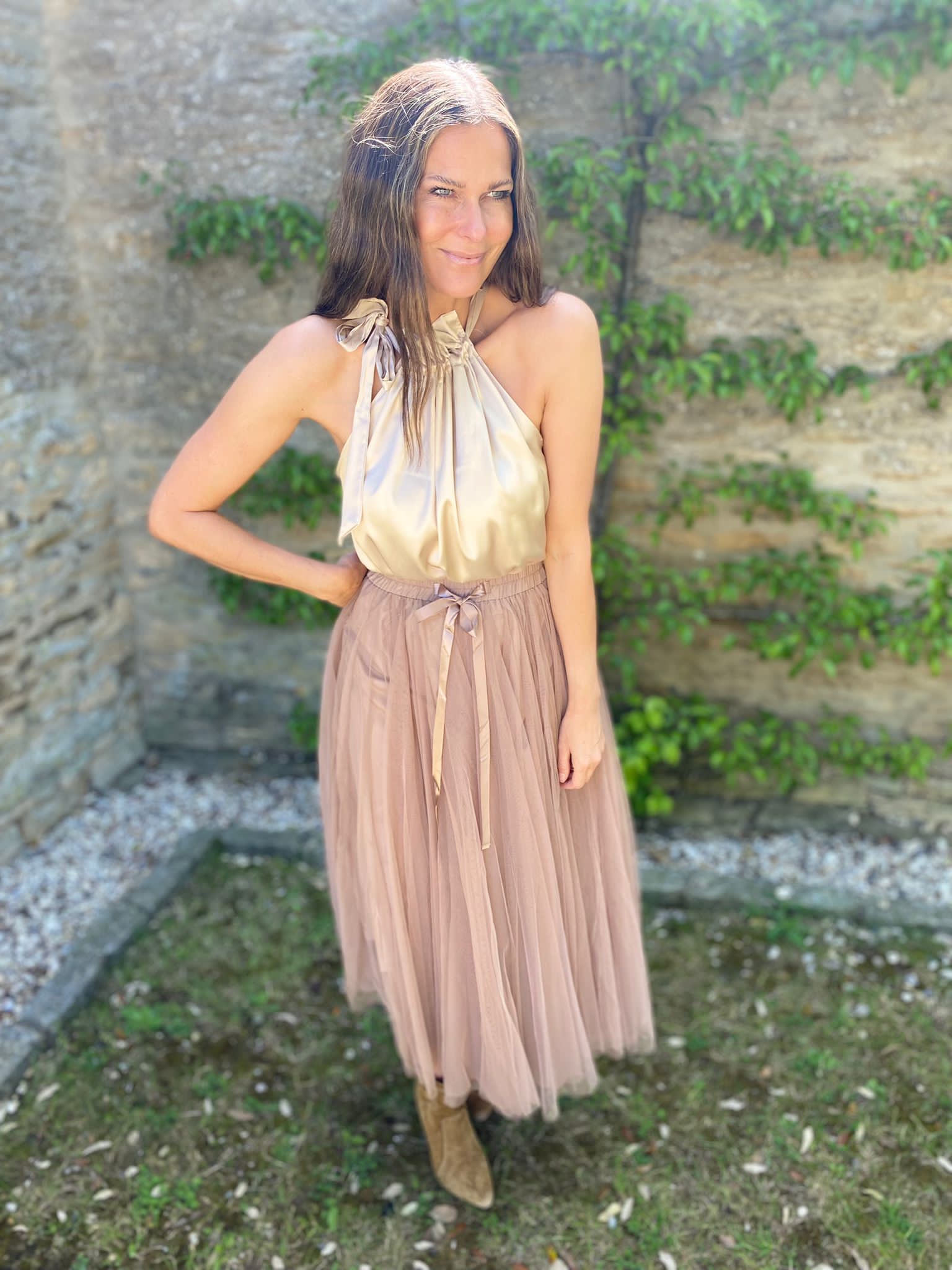 Tessa Tulle Skirt Camel Law Co Portugal Tessa Tulle Skirt Camel Law Co Portugal
