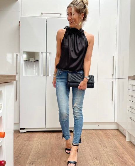 Bella B Top Black